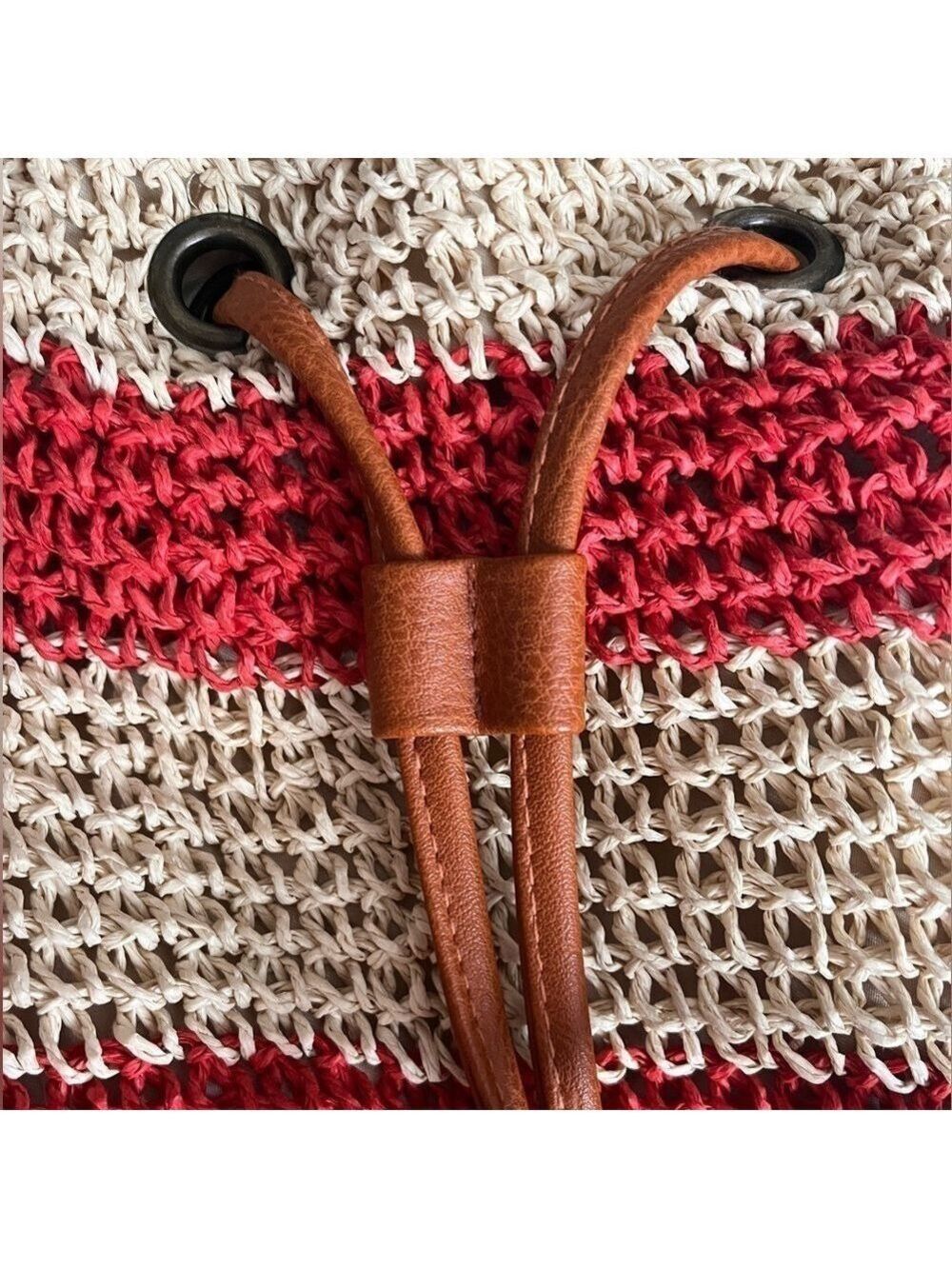 NWOT American Eagle woven backpack - Picture 2 of 8